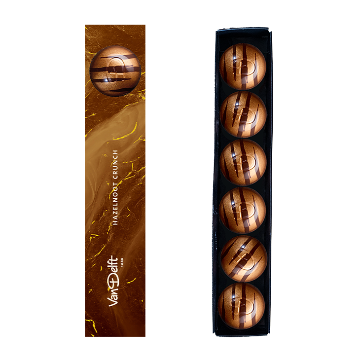 gallery image Cadeau Collega Bonbons: Hazelnoot en Framboos Cheesecake